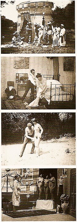 Imagen de archivo de cine adulto