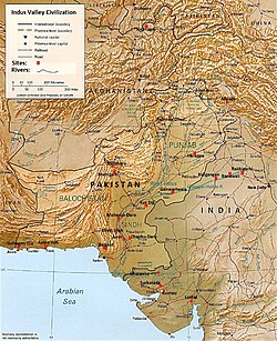 Sitio arqueológico en Balochistán