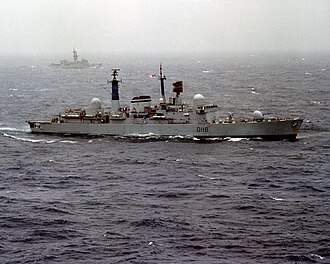 Imagen ilustrativa de HMS Coventry: El Destructor de la Guerra de las Malvinas