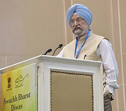 Hardeep Singh Puri en actividad política