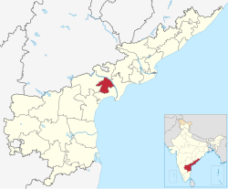 Mapa de Guntur