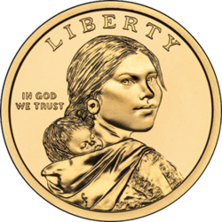 Imagen ilustrativa de Moneda de un dólar de Sacagawea