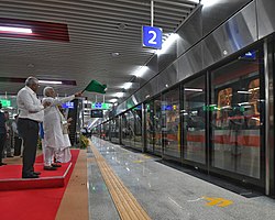 Infraestructura del Metro de Ahmedabad