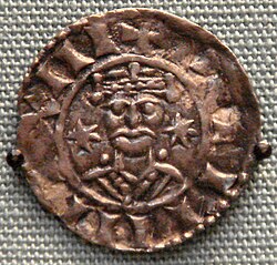 Detalle de moneda antigua