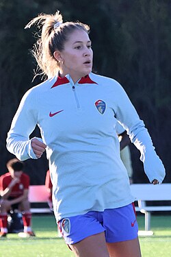 Ashley Sanchez con el North Carolina Courage