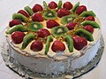 Postre tradicional Pavlova