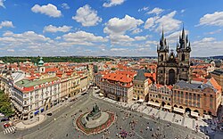 Detalles arquitectónicos de Praga