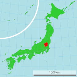 Ubicación de la Prefectura de Tochigi