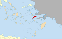 Ubicación de Kos