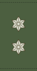 Insignia de Teniente Coronel del Ejército Danés