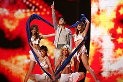Sarbel en la final de Eurovisión 2007