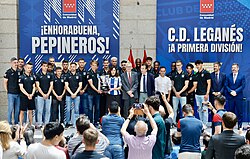 Aficionados del CD Leganés