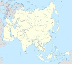 Ubicación en Asia
