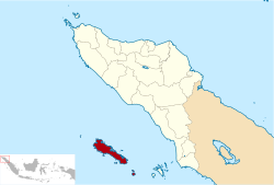 Ubicación dentro de Aceh