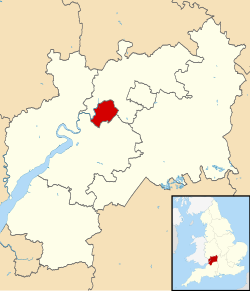 Mapa de Gloucester