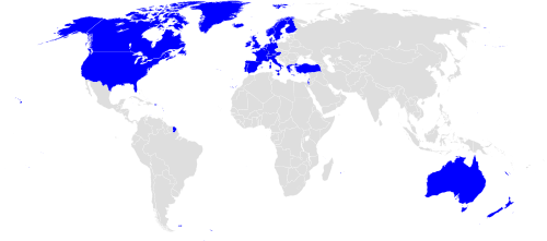 Símbolo de cooperación internacional