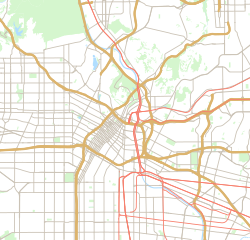 Ubicación de Boyle Heights en Los Ángeles