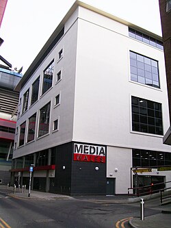 Edificio histórico de prensa en Cardiff