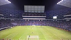 Estadio de fútbol femenino