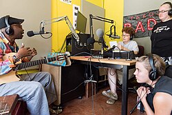 Entrevista en entorno profesional