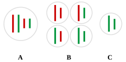 Diagrama de la estructura del gen y el ADN
