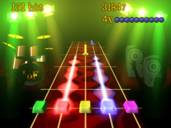 Concepto de juego de ritmo