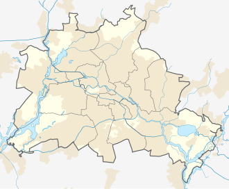 Ubicación del ataque en Berlín