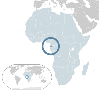 Paisaje de Guinea Ecuatorial