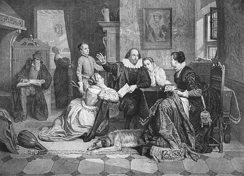 Imagen ilustrativa de El escudo de armas de la familia Shakespeare