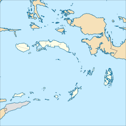 Mapa de distribución del Salawati
