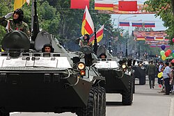 Fotografía o diagrama de Fuerzas Armadas de Osetia del Sur: Historia y Estructura