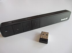 Receptor USB de un clicker