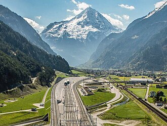 Infraestructura del eje de Gotthard
