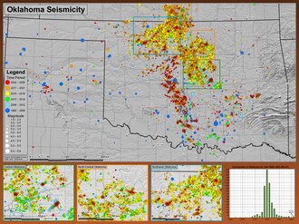 Imagen ilustrativa de Enjambres de Terremotos en Oklahoma: Causas y Efectos