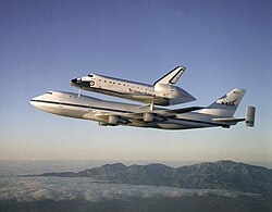Transporte de transbordador espacial