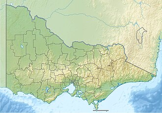 Ubicación del Parque Nacional Great Otway en Victoria