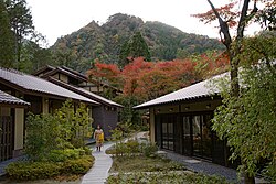 Habitación de ryokan con tatami