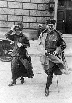 Imagen relacionada con la carrera militar de Groener