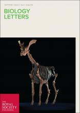 Imagen ilustrativa de Biology Letters: Revista Científica de la Royal Society