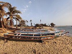 Vista panorámica de Dakar