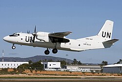 An-26 aterrizando