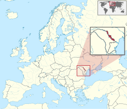 Ubicación de Transnistria