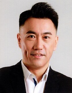 Legislador Jonathan Lin en Keelung