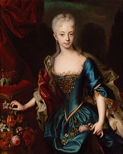 Retrato juvenil de María Teresa
