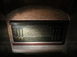 Detalle de la tumba del Soldado Desconocido