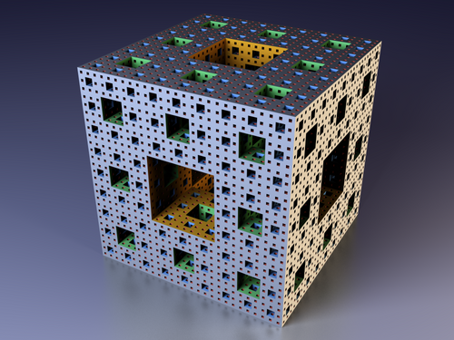 Imagen ilustrativa de Esponja de Menger: El Fractale 3D’s Universal Curve
