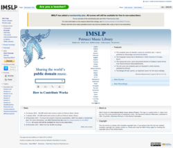Logotipo de IMSLP