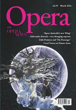 Imagen ilustrativa de Revista Opera: Publicación Británica Especializada en el Arte Lírico