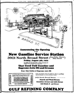 Estación de servicio Gulf Oil