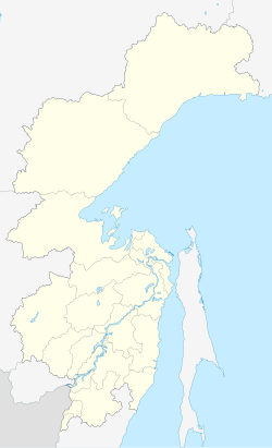 Ubicación de Nikolayevsk-on-Amur en Khabarovsk Krai